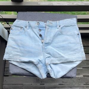 Forever 21 High Wasted Denim Shorts